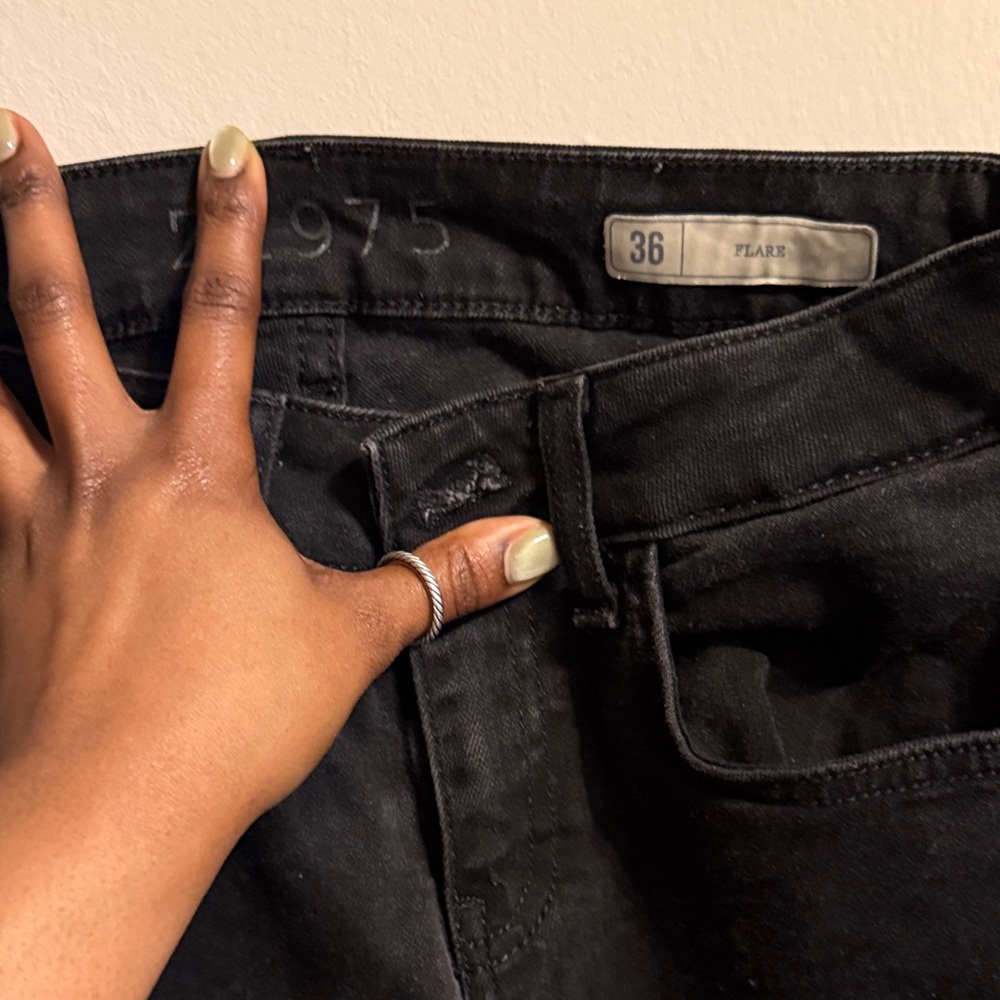Zara Black Flare Women Jeans
